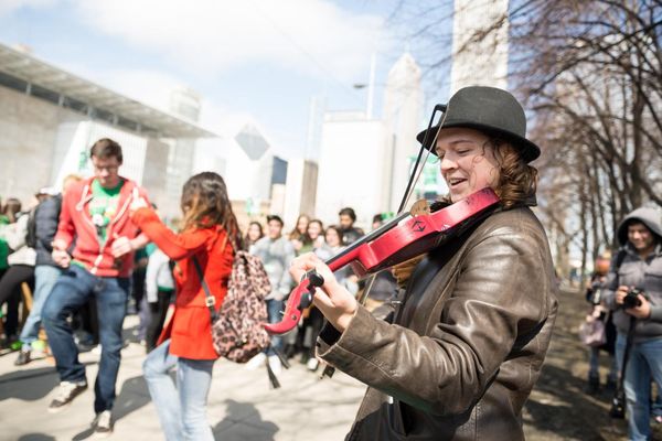 ﻿Dzień Świętego Patryka w Chicago